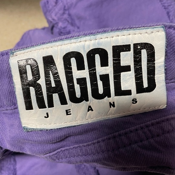 The Ragged Priest Jeans Purple Crook Distressed Denim Size 28 Dolls Kill - Picture 5 of 8